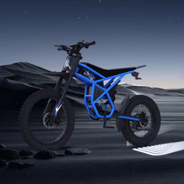 GT73 Fat Tire Electric Bike — Dual 48V Batteries | 2000W Motor | 60km/h Max Speed | Full Suspension Beast - Image 2